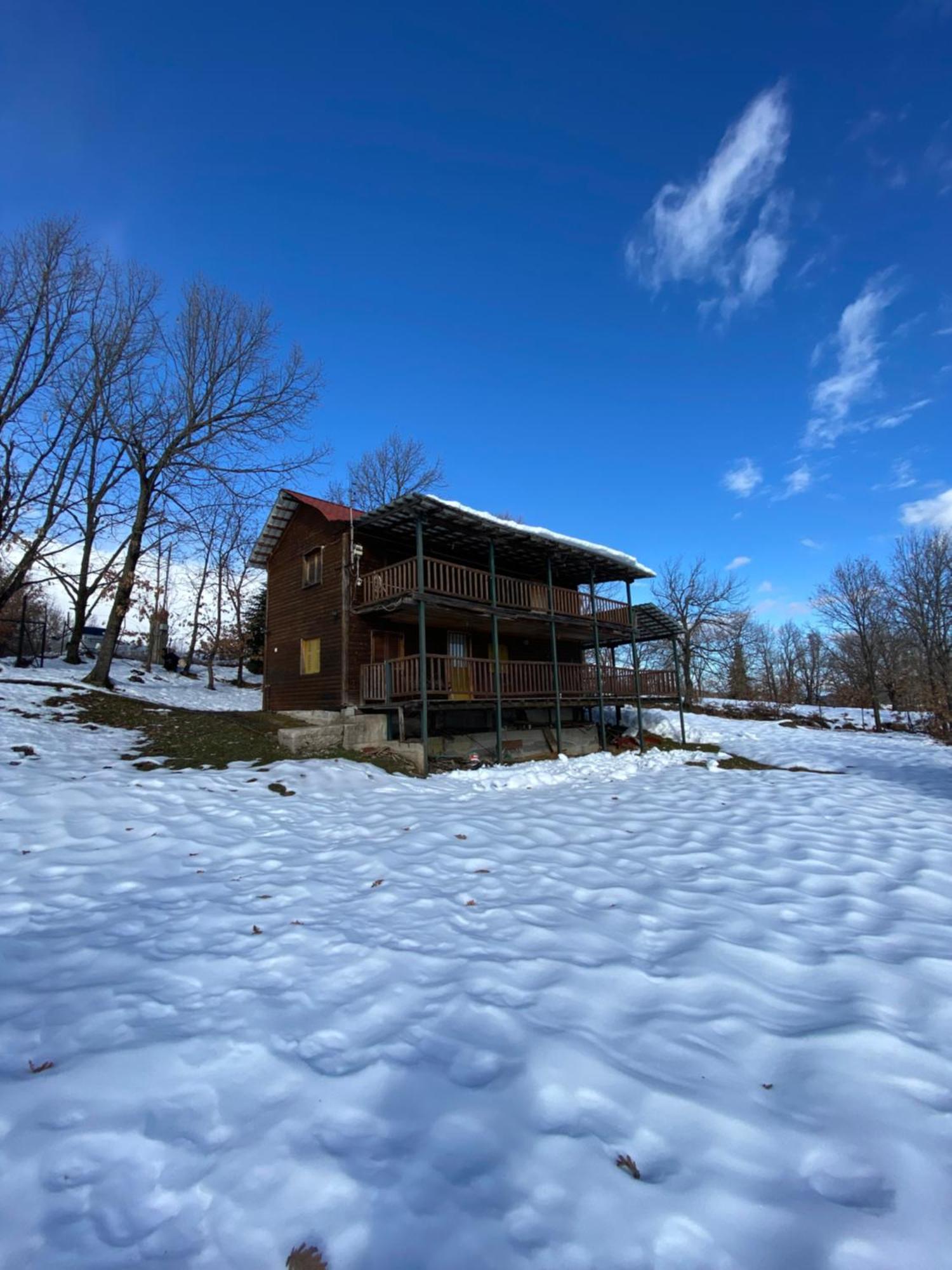 Traditional Wooden Apartment Koutsodimos ภายนอก รูปภาพ
