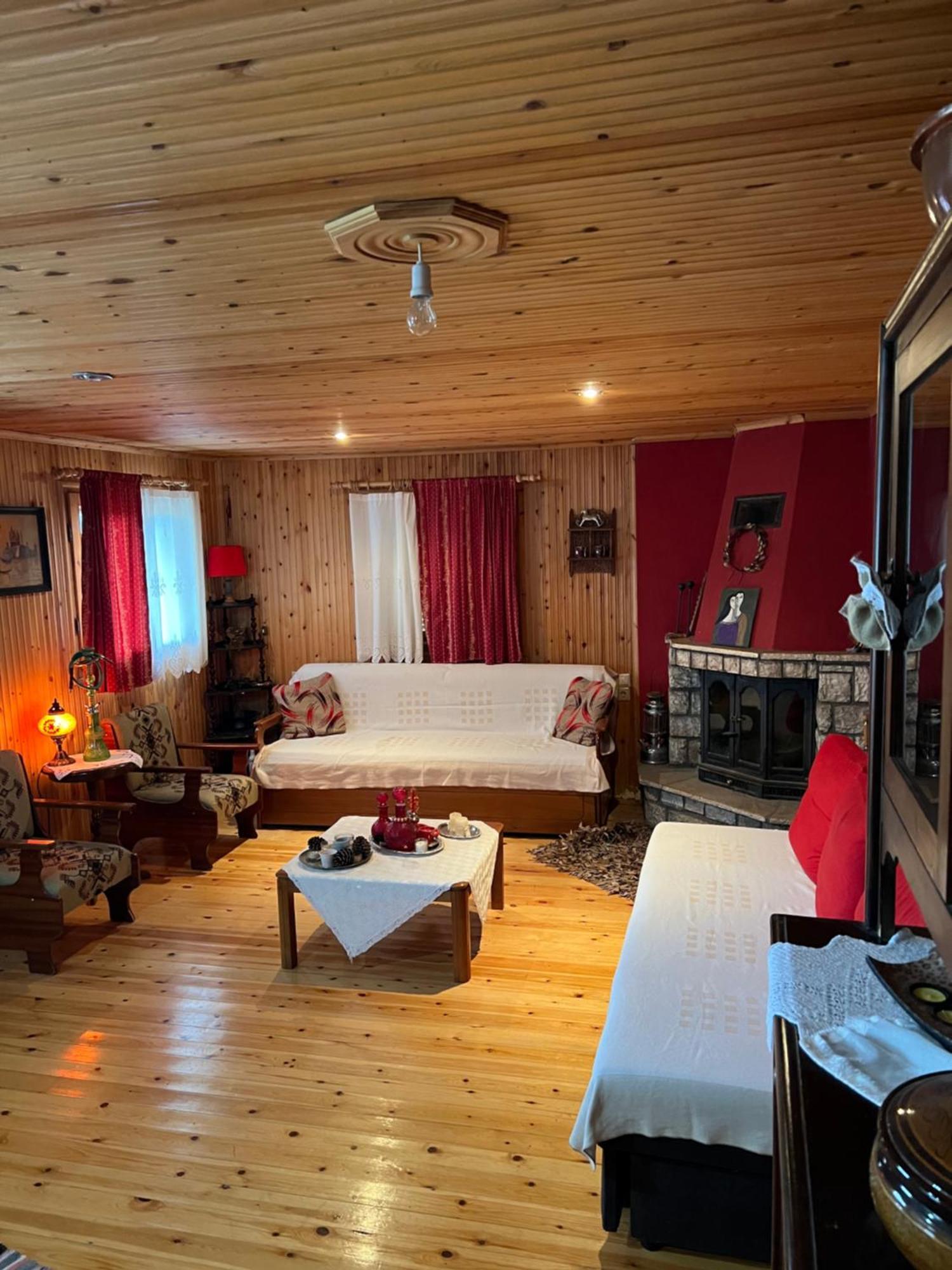Traditional Wooden Apartment Koutsodimos ภายนอก รูปภาพ